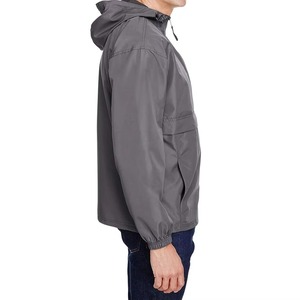 Vestes coupe-vent personnalisées d'extérieur pour usine, respirantes, légères, avec fermeture éclair, style urbain, meilleures ventes, votre propre logo, meilleur fabricant - Product Image 2