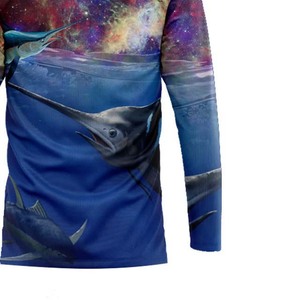 Chemise de pêche à manches longues pour homme, impression par sublimation, UPF 50, séchage rapide, polyester, vêtements de pêche pour adultes, vêtements de sport de plein air - Product Image 4