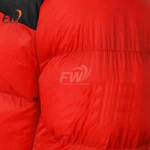 Chaqueta de Invierno para Hombre, Estilo Urbano, Impermeable, Reversible, con Cuello Alto, Brillante, MOQ Bajo, Gran Venta - Product Image 3