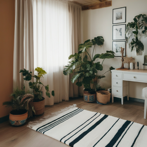 Beni ourain tug moroccan พรมขนปุย, พรมสำหรับห้องนอนทำมือสไตล์โมร็อกโก pihue 10X14ฟุตชุด191 - Product Image 6