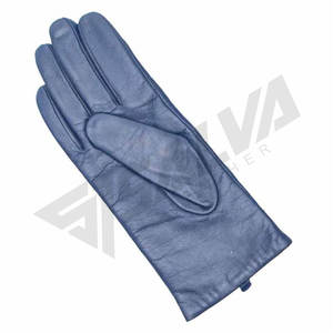 Nouvel Arrivage Gants en Cuir Noir Pur et Cuir Rouge pour Femme, en Peau de Mouton, pour la Conduite et les Occasions Habillées, Hiver - Product Image 5
