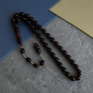 Cuentas de Tasbih Islámicas de Resina Hechas a Mano, Contador de Oraciones Musulmán, Regalo de Eid con Temática de Ángel, Técnica de Fundición de Uttar Pradesh - Product Image 4