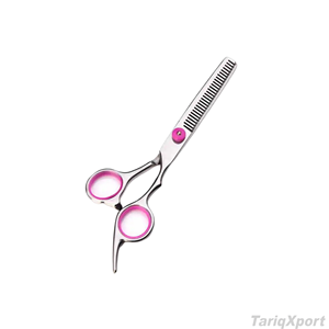 Ciseaux de barbier pliables professionnels personnalisés pour droitiers, logo personnalisé, lames en acier inoxydable 4Cr13 affûtées, coiffure - Product Image 6