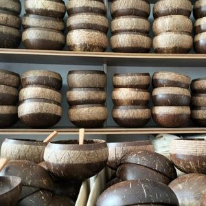 Bol en noix de coco 2026, matériau écologique et propre, idéal pour servir des smoothies et une présentation élégante en cuisine – Vente Flash - Product Image 3