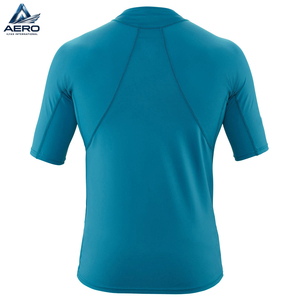 เสื้อยืดแขนสั้น MMA ป้องกันแสงแดด สวมใส่สบาย ยืดหยุ่นสูง รับสกรีนโลโก้ สำหรับผู้ใหญ่ ชุดออกกำลังกาย แรชการ์ด - Product Image 4
