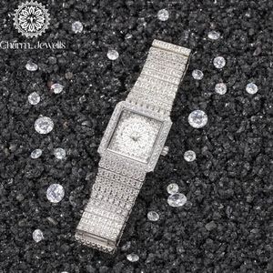 Reloj de Lujo Vintage para Hombre Charm_Jewells, Caja de Acero Inoxidable de 40 mm, Movimiento Mecánico Analógico, Cronógrafo, Detalles de Diamantes, Cristal - Product Image 1