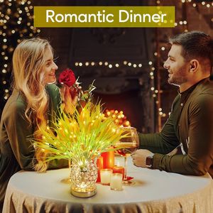 Lampada a Fiore Ricaricabile da 18 Pollici con Touch Screen, 3 Colori Dimmerabili, Regalo di Compleanno per Donne e Mamme, Decorazione con Steli di Grano, Luci per Matrimoni - Product Image 5