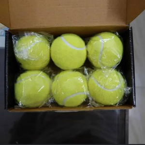 Cricket Tennis Balls Durable Practice Training <b>Equipment</b> For Indoor Outdoor Sports Clubs <b>Schools</b> Academies And Recreational Play - Product Image 5