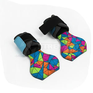 Agarraderas de cuero duraderas para levantamiento de pesas con soporte premium para refuerzo del núcleo y fuerza. - Product Image 4