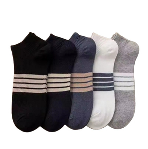 <b>Hot</b> Sale Men's Low-top <b>Socks</b> Summer Short Ankle Sport <b>Socks</b> Custom Business Cotton Breathable Boat <b>Socks</b> length <b>socks</b> Soft - Product Image 3