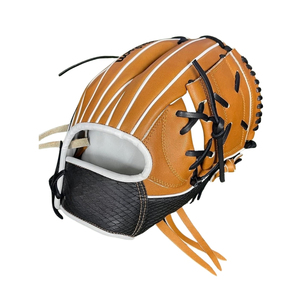 Professional Hot Selling Cowhide Leather <b>Baseball</b> Catcher Mitt Softball Infield Catcher Gloves - Product Image 1