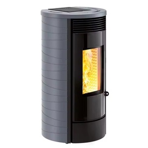 Quality Round Indoor Wood Pellet <b>Stove</b> Fireplace Fire Heater Coal <b>Stoves</b> for Sale with Fast Delivery Keep Your Home - Product Image 1