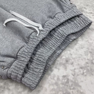 Custom High Quality Casual Mid Streetwear Polyester <b>Flare</b> Sweat Pants <b>Men</b> Sports Running Regular Print Track Reflective - Product Image 6
