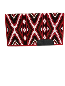 Couverture de selle en laine faite à la main pour l'équitation western, idéale pour les cavaliers cow-boy, le travail à la ferme, les chevaux de trail, les concours hippiques et l'entraînement. - Product Image 3