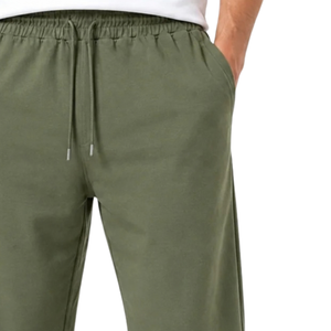 Custom Mens Mauve Cotton Fleece Bermuda <b>Shorts</b> Elastic Waist Drawstring Side Pockets Easy Fit Casual Daily Wholesale <b>Long</b> <b>Shorts</b> - Product Image 3