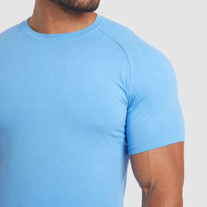 Camiseta Deportiva para Hombre, Venta Caliente, Logotipo Personalizado, Algodón, Cuello Redondo, Hecha en Pakistán, 2026 - Product Image 4