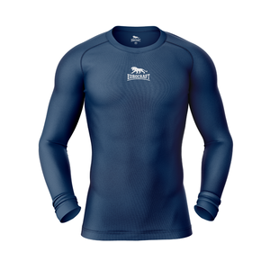 High Quality Wholesale Jiu Jitsu Fitness Swim Shirts Men Custom Logo Printed Long Sleeve MMA Rash Guard Breathable UPF50+ Quick - Product Image 2