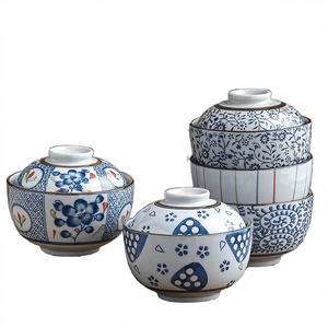 Tazón de Sopa y Cena de Porcelana Rosa Ecológico Gentle Sense con Tapa de Doble Asa para Microondas y Horno - Product Image 6