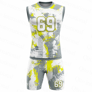 Conjunto de Uniforme de Fútbol 7V7 con Diseño Personalizado, Camiseta sin Mangas y Pantalones Cortos, Ropa Deportiva Sublimada para Equipos, Venta al Por Mayor OEM - Product Image 4