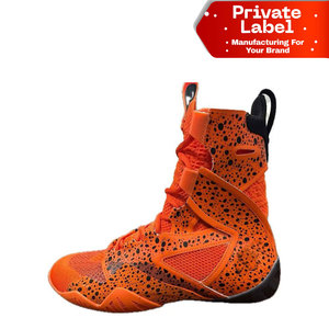Botas de Boxeo con Talón Reforzado, Cierre de Cordones, Material de Poliéster, Postura Estable y Flexible, Fáciles de Usar, Personalizables - Product Image 1
