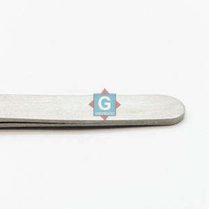 แหนบถอนขนคิ้วสแตนเลสทรงเฉียงแบบใหม่ ดีไซน์หรูหรา ผิวด้าน ใช้ซ้ำได้ เป็นมิตรกับสิ่งแวดล้อม น้ำหนักเบา - Product Image 5