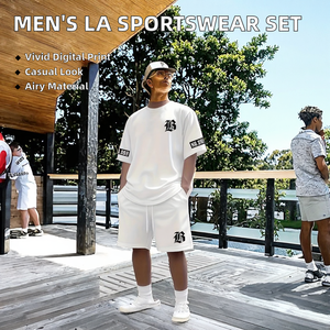 Women's Plus Size Summer Casual Sportswear Breathable Solid Digital Printed Short-Sleeved Crew Neck T-<b>Shirt</b> Polyester/Cotton - Product Image 3