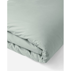 Couette matelassée vert olive, garnissage polyester toutes saisons, douce et respirante, housse de lit - Product Image 3