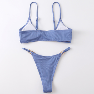 Conjunto de Bikini Profesional para Mujer, Traje de Baño de Moda para Playa y Piscina, Fabricante Premium, Producción al por Mayor - Product Image 4