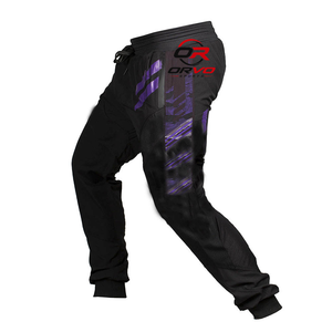 Pantalons de paintball personnalisés de haute qualité ORVO SPORTS, polyester sublimé, protection rembourrée des genoux, cordon de serrage, légers, séchage rapide - Product Image 2