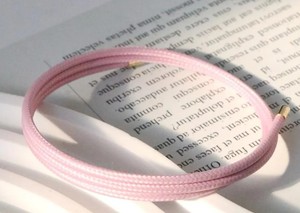 Handmade Adjustable Braided <b>Rope</b> <b>Bracelet</b> for Children's Cute Style Leather and Cotton Material - Product Image 1