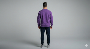 Sudaderas de Cuello Redondo con Mangas Largas y Tela Francesa, Personalizadas OEM, Ropa Urbana de Venta Caliente con Logotipo Estampado en Relieve, Ropa de Invierno - Product Image 2