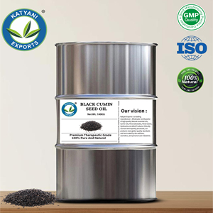 น้ำมันขนส่งเมล็ดยี่หร่าดำ (Nigella sativa) สำหรับเครื่องสำอางและการดูแลส่วนบุคคลสูตร katyani ส่งออกจาก madhya Pradesh อินเดีย - Product Image 3