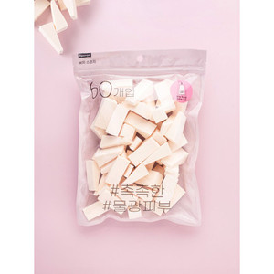 High Quality PU Triangle <b>Puff</b> Set 60P Cosmetic <b>Puffs</b> at Low Price - Product Image 1