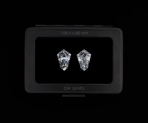 Diamante CVD de Laboratorio con Corte Escudo Premium de 7 x 4 mm para la Fabricación de Joyas, Anillos y Colgantes de Diamantes Sintéticos con Corte Escudo al por Mayor - Product Image 1