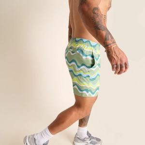 Men's High Waist High Rise <b>Compression</b> Running <b>Shorts</b> Oxford Fabric Breathable Eco-Friendly Cargo <b>Shorts</b> - Product Image 5