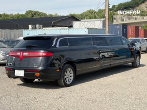 Lincoln MKT noir, limousine extensible d'occasion, SUV, pour voiture funéraire, cercueil mobile - Product Image 2
