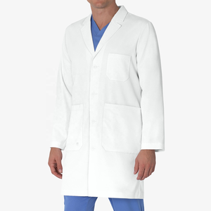 Nouvelle blouse médicale en coton de qualité supérieure, logo personnalisé, uniforme de médecin, tenue d'hôpital, fabricant en gros, prix bas, faible MOQ - Product Image 5
