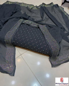 Hot Fix Rhinestone Crystal Mesh Fabric 70 GSM Eco Friendly Lightweight Stretch Breathable Water Resistant Oilproof OEM ODM - Product Image 6