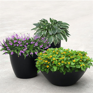 Jardinière en métal pour décoration extérieure, pots et jardinières en acier corten - Product Image 4