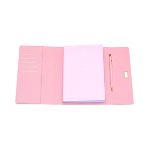 Agenda Premium de Cuero PU Triple Plegable con Papel Reemplazable, Ranuras para Tarjetas, Funda Multifuncional para Cuaderno de Viaje A5 - Product Image 5