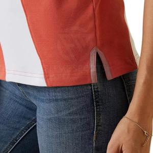 เสื้อโปโลคลาสสิกแขนสั้นสำหรับผู้หญิง เสื้อโปโลผู้หญิงแขนยาว เสื้อโปโลคอปกหรูหราสำหรับผู้หญิง - Product Image 6