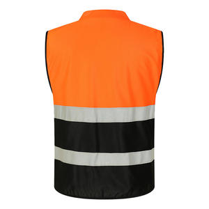 High Visibility Safety <b>Vest</b> Reflective Stripes Unisex Workwear Polyester Material CE/EU Certified Acidproof Breathable - Product Image 2