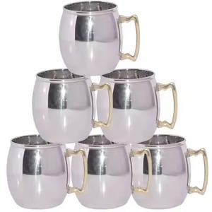 Copper Moscow Mule Mug New Pure Copper Mug for Drinking Purpose New Copper Mug for Barware <b>Beer</b> Glass in Wholesale Price - Product Image 5