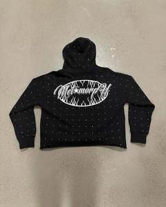 เสื้อฮู้ดซิปผู้ชายแบบสั่งทำพิเศษ แขนยาว คุณภาพพรีเมียม สไตล์สตรีทแวร์ - Product Image 2