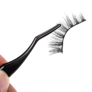 Pincettes de précision en acier inoxydable pour extensions de cils, fournitures professionnelles pour salons de beauté et maquillage - Product Image 5