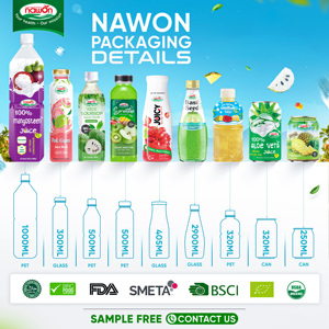 น้ำมะพร้าวกระป๋องฉลากส่วนตัวพร้อมน้ำผลไม้ 320 มล. ผู้ผลิตเครื่องดื่มกระป๋องน้ำอัดลมนาวอนในเวียดนาม MOQ ต่ำ มีตัวอย่างฟรี - Product Image 6