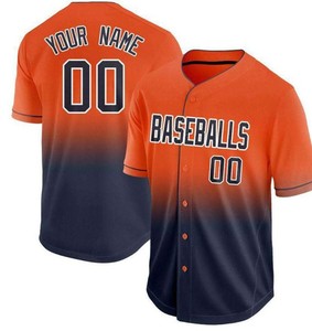 Robe de baseball pour femme à manches courtes, logo uni imprimé par transfert thermique sur le devant, entièrement boutonnée - Product Image 3