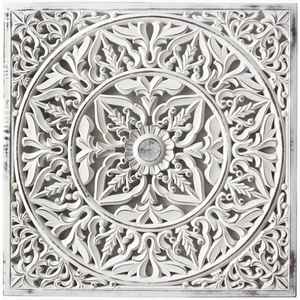 Dernier panneau mural en bois sculpté, design antique, finition parfaite et taille standard. - Product Image 1