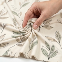 Tissu en rayonne 100 % viscose imprimé réactif en gros pour robes féminines – Fournisseur en vrac pour usines de vêtements – Textile tissé doux
