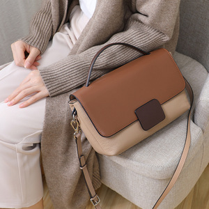 Nuevo Bolso de Hombro Cruzado de Cuero para Mujer con Diseño de Caramelos y Dos Correas, Bolso de Moda Ins2026 - Product Image 6